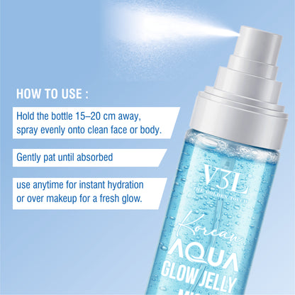 KOREAN AQUA GLOW JELLY MIST, 100ML