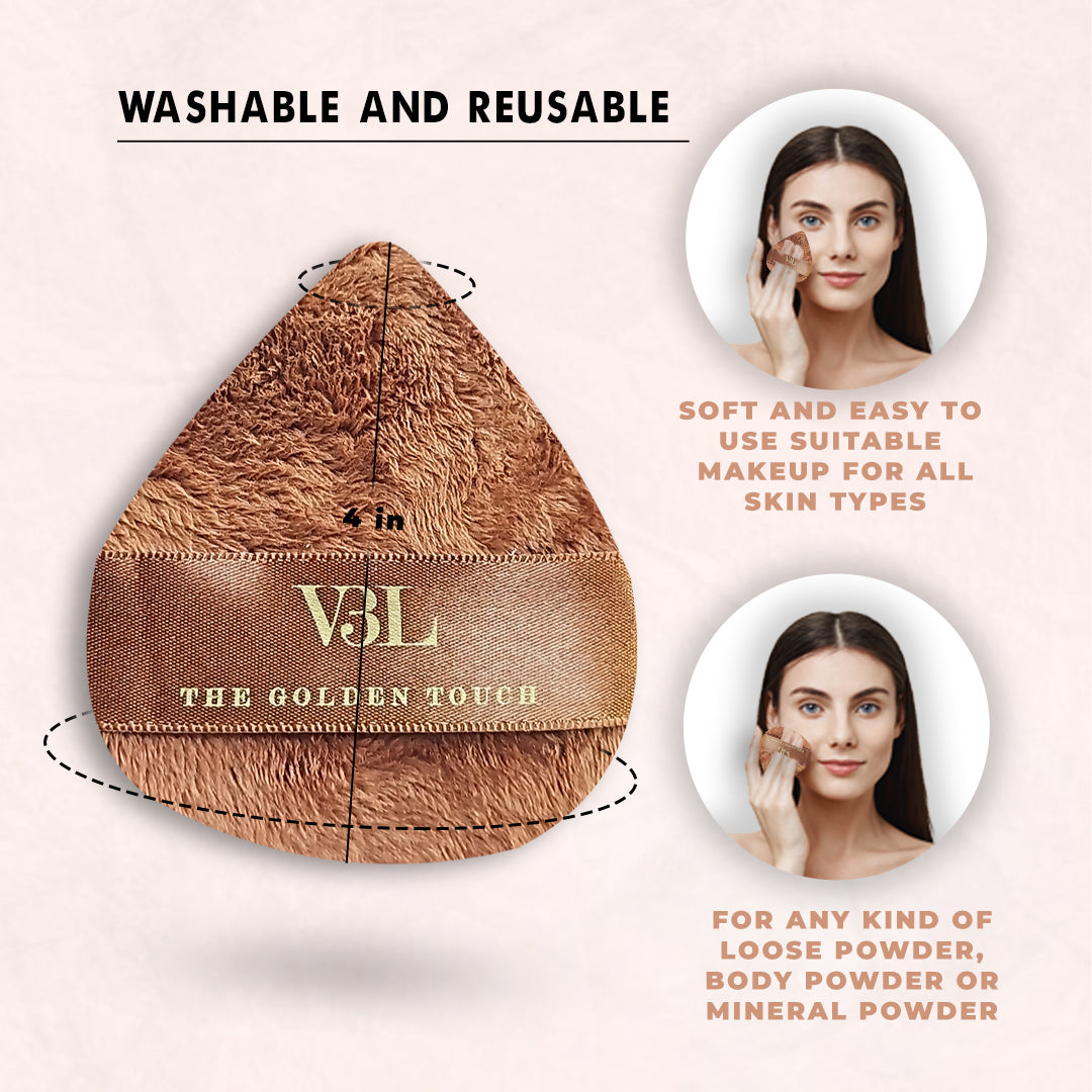 Flawless Finish Beauty Supports - Spotless Puff Chocolate and Big Black Beauty Blender