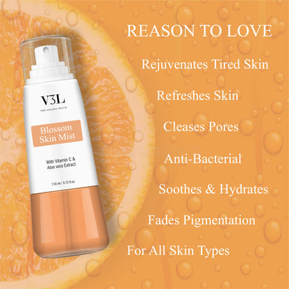 5% Glycolic acid Glow tonic & Blossom Skin Mist (110 ml each)