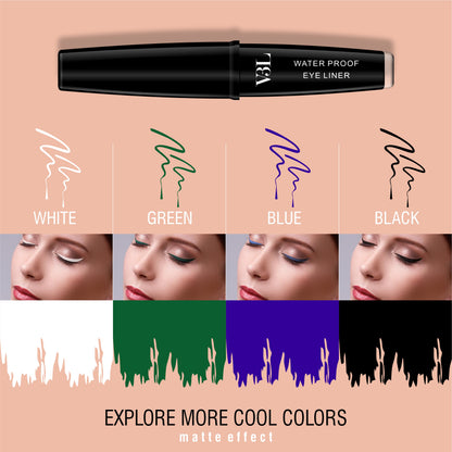 Pop & Define waterproof eyeliner collection - Ultimate eye defining kit (4- color set)