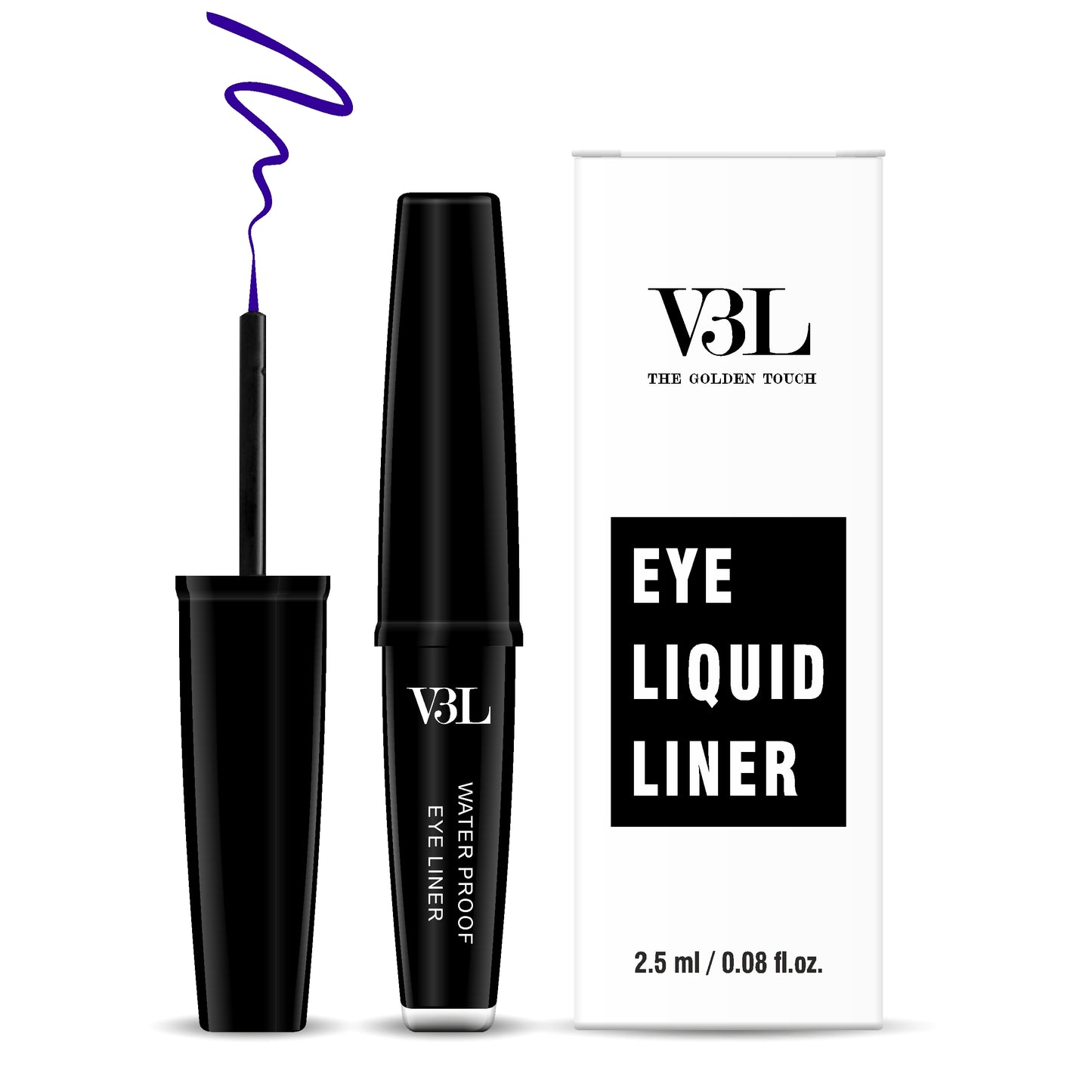 Pop & Define waterproof eyeliner collection - Ultimate eye defining kit (4- color set)