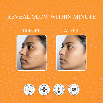 5% GLYCOLIC ACID GLOW TONIC 110ML + VELVET FINISH MATTYFYING PRIMER, 40ML