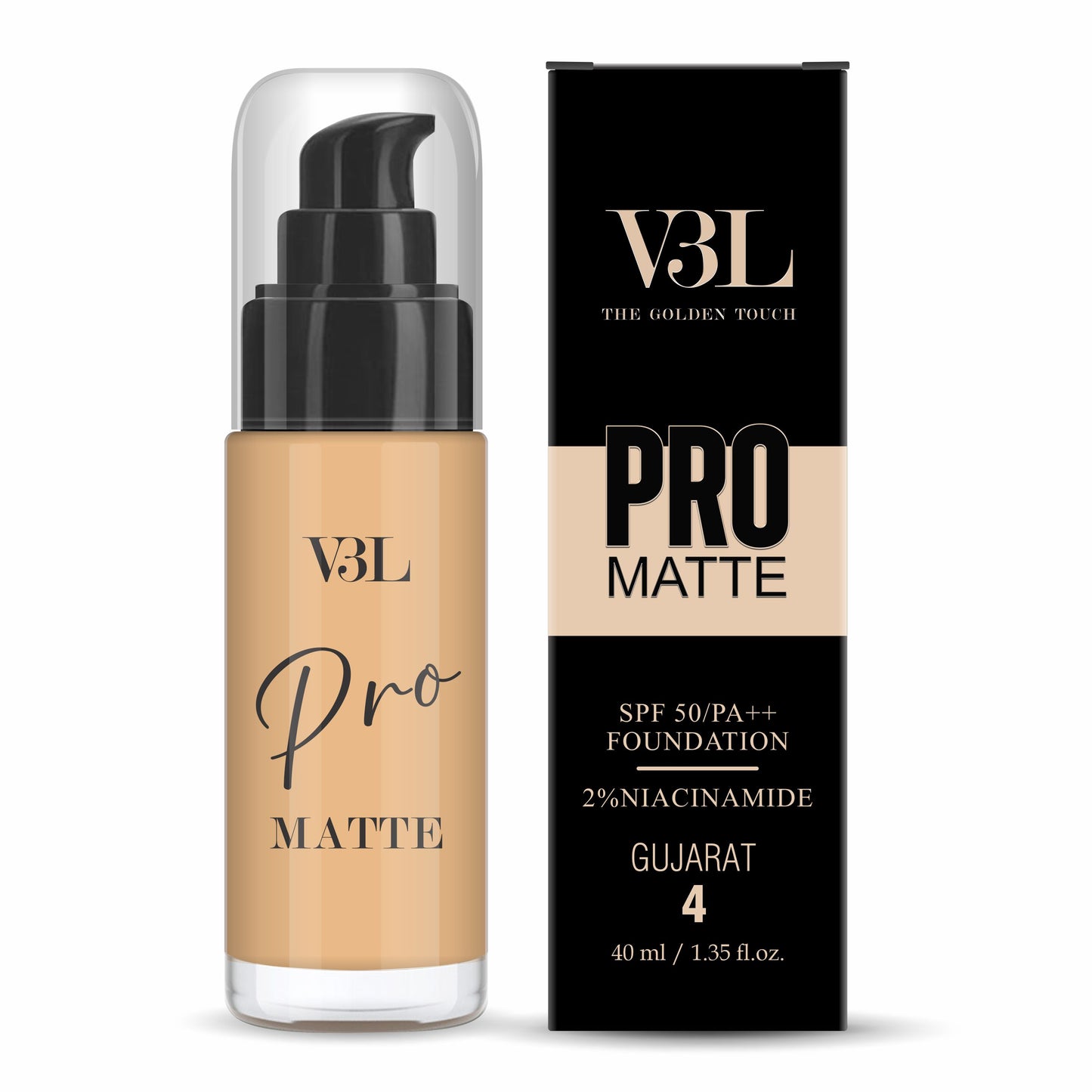 Pro Matt Foundation GUJARAT 04, 40ml