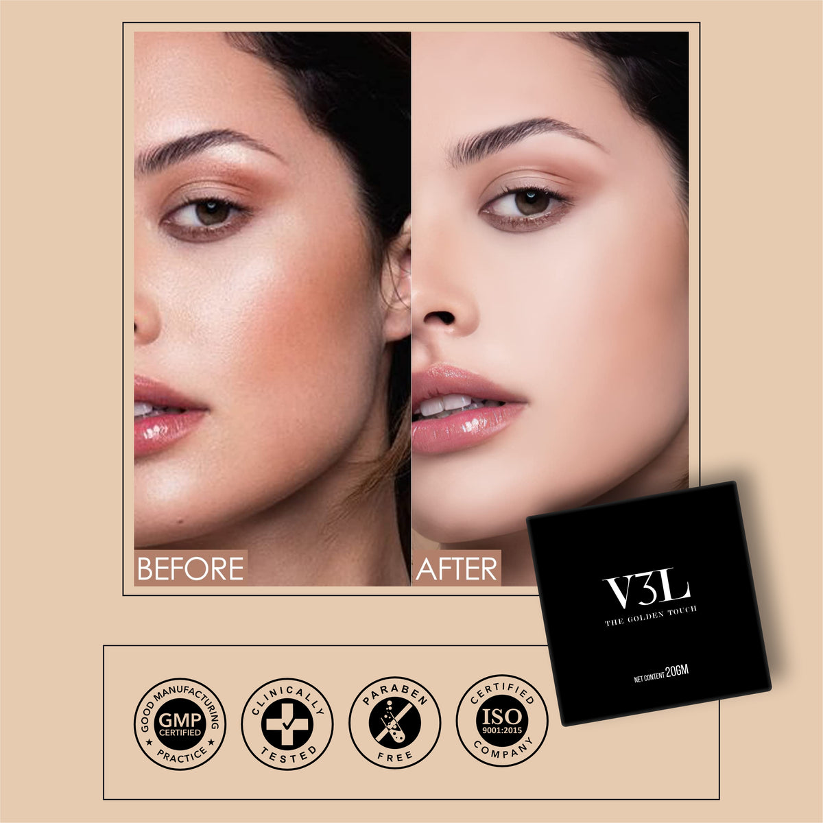 ALL CONTROL LOOSE POWDER, 20 GM