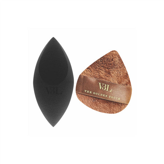 Flawless Finish Beauty Supports - Spotless Puff Chocolate and Big Black Beauty Blender