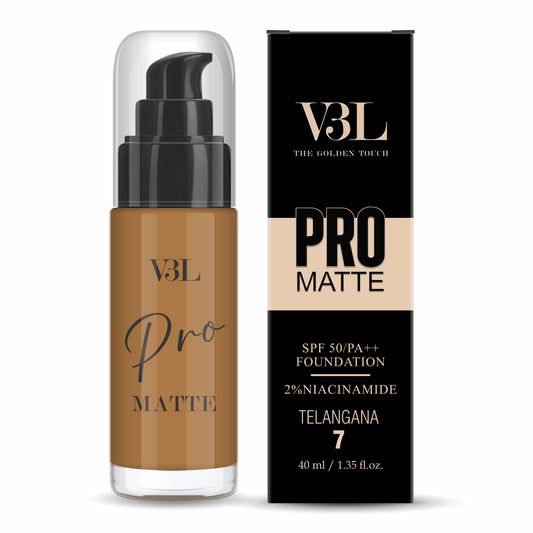 Pro Matt Foundation TELANGANA 07, 40ml