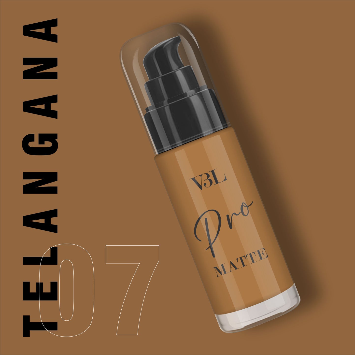 Pro Matt Foundation TELANGANA 07, 40ml