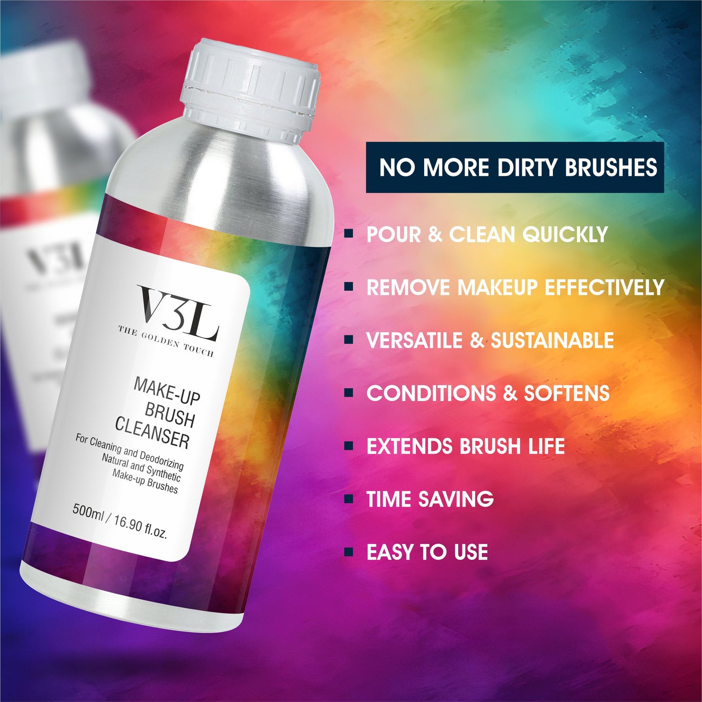 Make Up BRUSH CLEANSER, 500ML